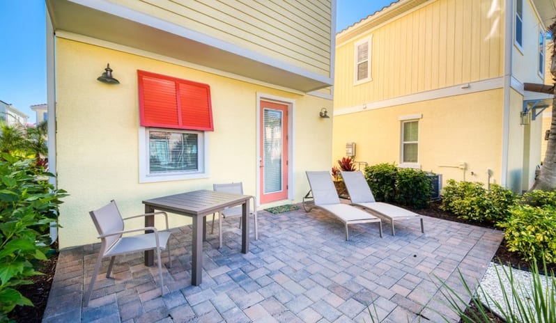 Margaritaville Resort - Three Bedroom Cottage Patio